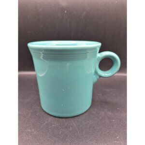Fiesta Turquoise Mug 8 Oz HLC USA Ceramic Coffee Tea Cup Classic Design